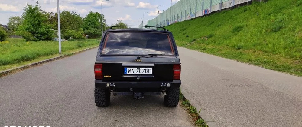 Jeep Cherokee cena 34500 przebieg: 227365, rok produkcji 1996 z Warszawa małe 379